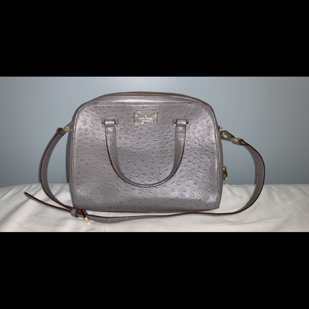 Kate Spade New York Gray Kay Street Purse Satchel